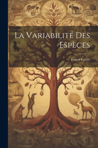 Variabilité des Espèces