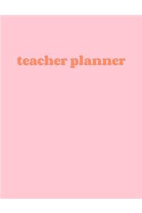 Teacher Planner