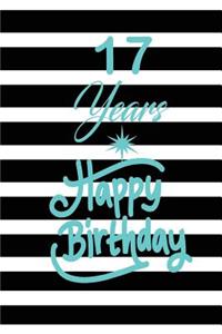 17 years happy birthday