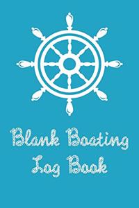 Blank Boating Log Book