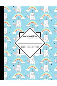 Composition Notebook College Ruled Lined Paper