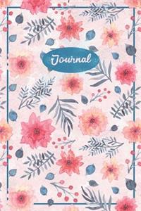 Watercolor Floral Journal