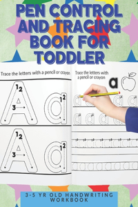 Pen Control and Tracing Book for Toddler