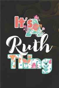 It's Ruth Thing