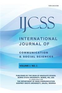 International Journal of Communication & Social Sciences