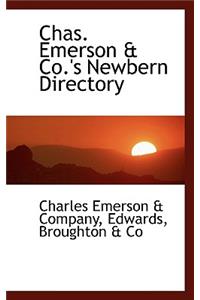 Chas. Emerson & Co.'s Newbern Directory