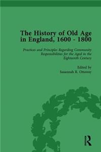 History of Old Age in England, 1600-1800, Part II Vol 6