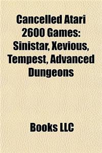 Cancelled Atari 2600 Games