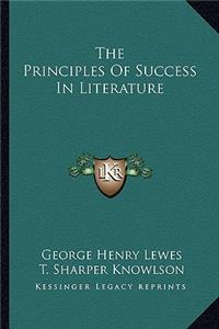 The Principles of Success in Literature