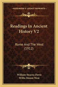 Readings In Ancient History V2