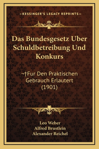 Das Bundesgesetz Uber Schuldbetreibung Und Konkurs
