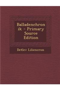 Balladenchronik