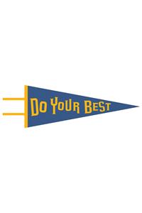 Do Your Best Pennant