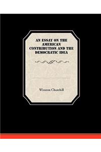 Essay On The American Contribution And The Democratic Idea