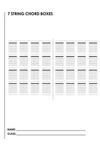 7 String Chord Boxes