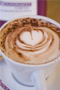 Cappuccino Coffee Heart Journal