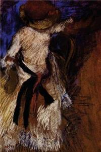 ''Seated Woman in a White Dress'' by Edgar Degas