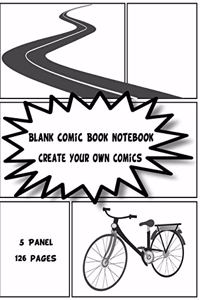 Blank Comic Book Notebook Create Your Own Comics