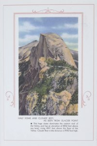 The Vintage Journal Half Dome and Clouds' Rest, Yosemite