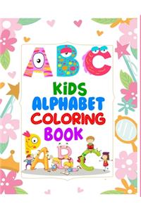Kids Alphabet Coloring Book