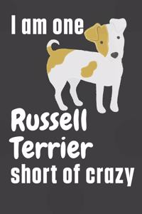 I am one Russell Terrier short of crazy