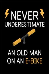 Old Man On An E-Bike