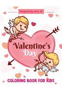 Valentine's Day Coloring Book For Kids