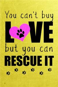 You Can't Buy Love But You Can Rescue It