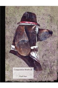 Composition Book with 5x5 Graph Paper