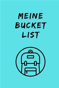 Meine Bucket List Notizbuch