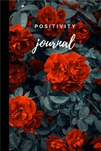 Positivity Journal: Monthly, Daily, Happy, Grateful, Positive Attitude Diary (161 Pages, 52 Weeks of Gratitude, 6 x 9)