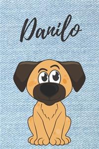 Malbuch Kinder Hunde / Tagebuch / Notizbuch / Journal / DIN A5 / Geschenk Danilo