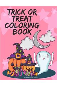Trick Or Treat Coloring Book
