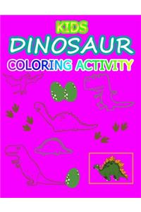 Kids Dinosaur Coloring Activity