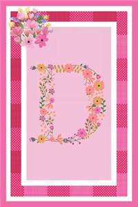 D - Monogram Journal