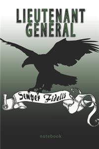 Lieutenant General - Semper Fidelis - Notebook