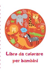 Libro da colorare per bambini