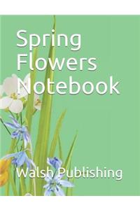 Spring Flowers Notebook