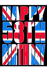 Happy 58th Birthday