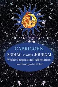 Capricorn Zodiac 30 Week Journal