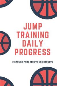 Jump Training Daily Progress