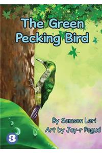 Green Pecking Bird