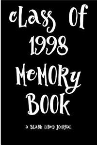 Class of 1998 Memory Book