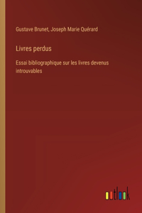 Livres perdus