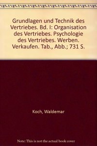 Grundlagen Und Technik Des Vertriebes