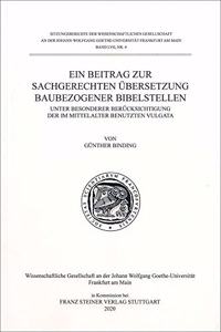 Ein Beitrag Zur Sachgerechten Ubersetzung Baubezogener Bibelstellen