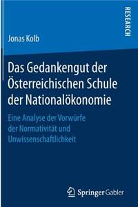 Gedankengut Der Österreichischen Schule Der Nationalökonomie