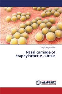 Nasal carriage of Staphylococcus aureus