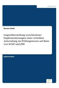 Gegenüberstellung verschiedener Implementierungen einer verteilten Anwendung im Prüfungswesen auf Basis von SOAP und JMS