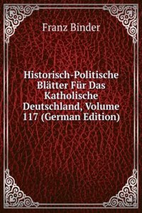HISTORISCH-POLITISCHE BL  TTER F R DAS